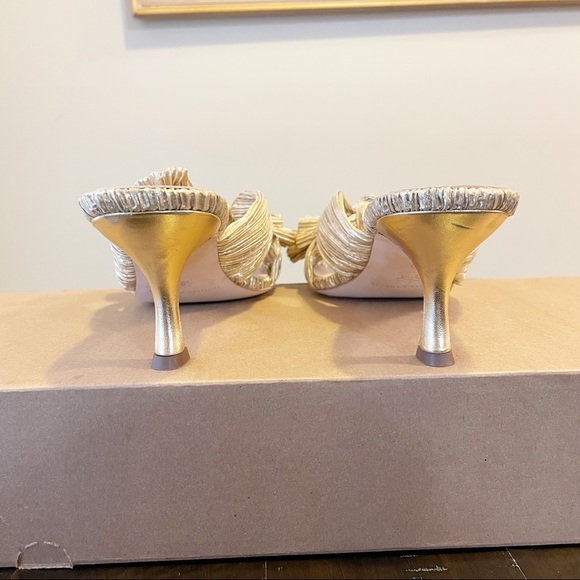 Loeffler Randall Eugenia Pleated  Slides - Picture 10 of 11